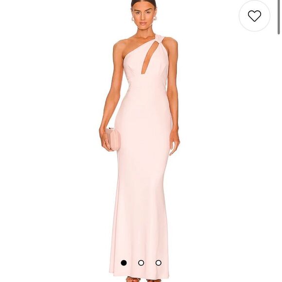 Katie May Edgy One Shoulder Dress Fuchsia Pink Size Large - Picture 13 of 13